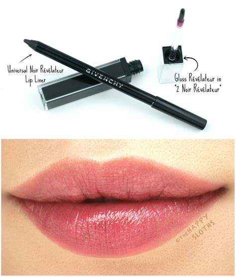 black lip gloss givenchy|Givenchy lip gloss reviews.